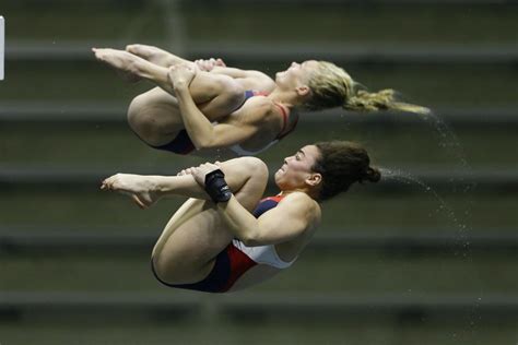 But her historic swimming career is far from over. Bromberg qualifies second in women's platform diving at U ...