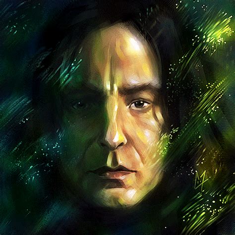 Animated gif shared by <3. Severus Snape by C0y0te7 | Animaux harry potter, Severus ...