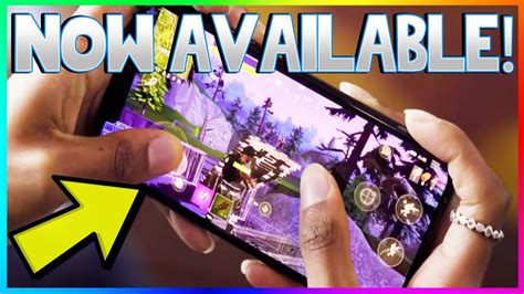Fortnite is available for both android and iphone mobile phones. FORTNITE MOBILE NOW AVAILABLE! Download Link & Release ...