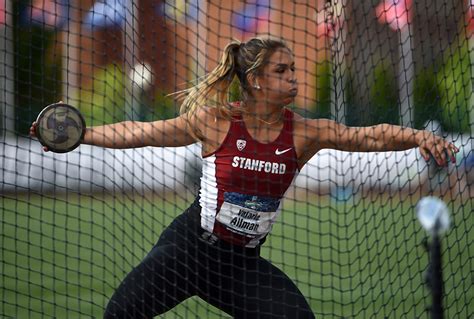 Eugene — valarie allman and sha'carri richardson won with flair saturday at the u.s. USATF Women's Discus — Second Verse, Not The Same As The ...
