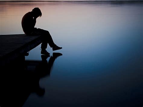 Young man praying to god during sunset by the sea. Sad Boy Wallpapers 2016 - Wallpaper Cave