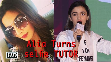 One does one's makeup, one immediately finds amazing light, one proceeds to. Want to take a selfie like a PRO? Alia will teach you ...