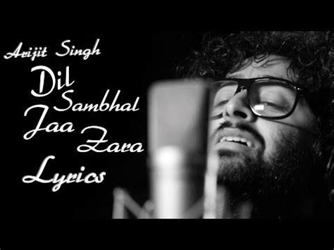 Dil sambhal ja zara full song hd by murder 2. Arijit Singh - Dil Sambhal Ja Zara (Lyrics) - YouTube ...