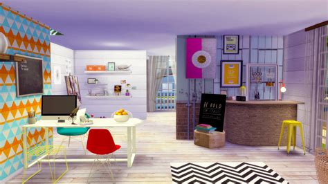 You are currently browsing sims 4 • rooms • custom content. Aparecium - Posting my first Sims 4 interior house! What do...