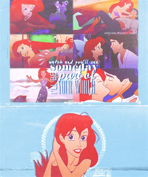 Because of you drama : Little Mermaid :) I still sing this song at the top of my ...