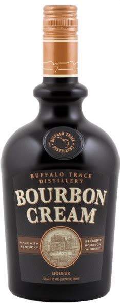 I would also recommend the same recipe, but substitute wild african cream liqueur from south africa, instead of the bourbon creme. Buffalo Trace Bourbon Cream - Bottle Values