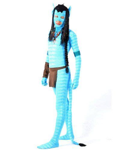 Only post pics of tight dresses and/or skirts. Avatar Cosplay Fullbody Lycra Spandex Costume Blue Zentai ...