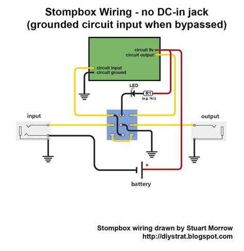 I checked it out, and the tiny wires that touch the input jack to relay the sound to the amp (i think) are starting to break apart. Wiring Diagram Guitar Input Jack | schematic and wiring ...