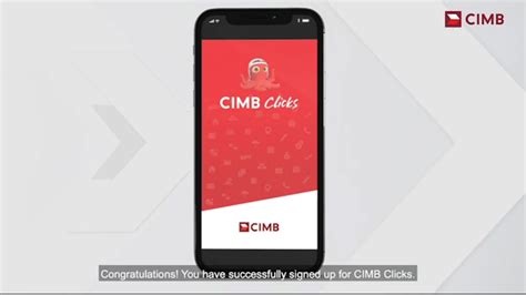 Click confirm button to proceed with the transaction. CIMB Clicks