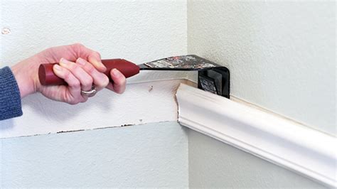 When you are done, you will have the nail holes to patch. How to Remove Interior Wood Trim — In 3 Steps! | Wood trim ...