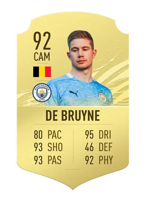 Fifa 21 players with the highest pace stat. De Bruyne in fifa 21 : Etorr