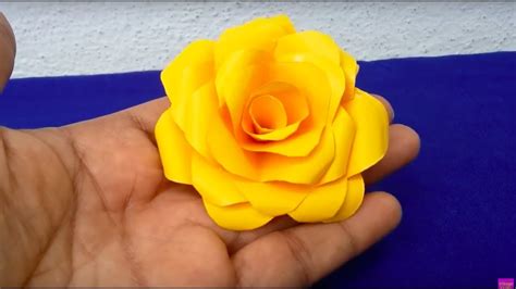 It doesn't always work, it doesn't always go your way, but keep at it, as good things can happen if you want them badly enough to work hard, and. How to make paper Rose Flower easily,DIY realistic and ...