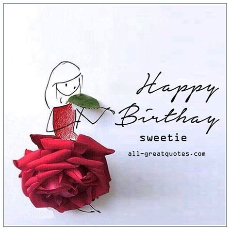 Feel free to merge or modify the birthday messages below and send them to people you love… Happy Birthday Sweetie. - Birthday Cards For Facebook.
