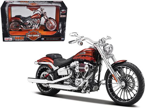 Learn more and browse our other breakout models here. 2014 Harley Davidson CVO Breakout Orange 1/12 Diecast ...