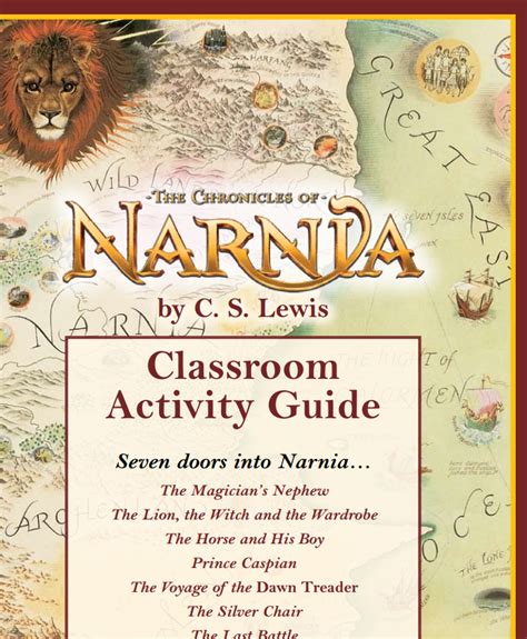 Ncle andrew and his study vanished instantly. Classroom Activity Guide: The Chronicles of Narnia by C. S ...