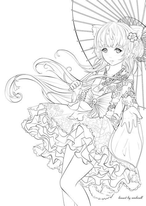 Coloring is necessary not only for children. You can color this lineart as you wish (I made this for a ...