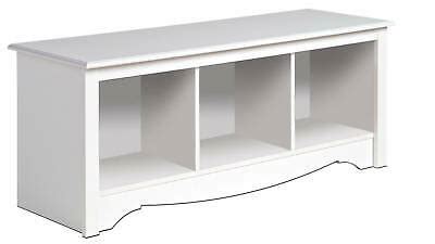 House wife whitney fears loves monster cock! new white prepac large cubbie bench 4820 storage usd $ 114 ...