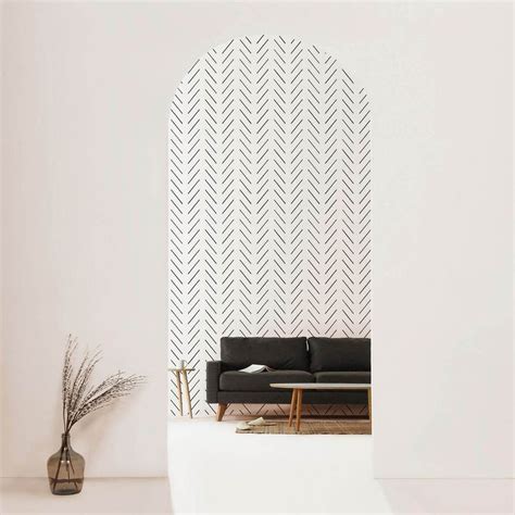 Modern delicate herringbone removable wallpaper | Herringbone wallpaper, Removable wallpaper ...