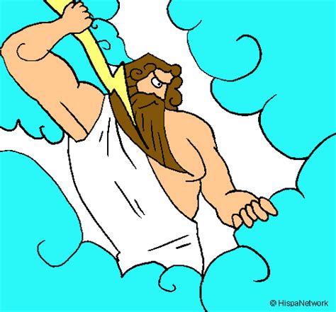 3 de junio de 2014. Dibujo de Dios Zeus pintado por Cristo en Dibujos.net el ...