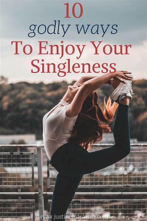 How to live being single. Godly Ways To Enjoy Being Single ... #Apartment #Home #Decor #AloneForWomen #Quotes #Life #Meals ...