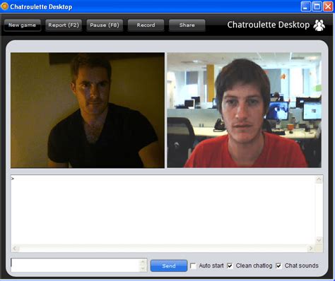 Connect with friends, family and other people you know. Chatroulette Desktop - Descargar