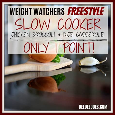 These tasty ww (weight watchers) chicken recipes are ridiculously delicious and amazingly low in smartpoints. Weight Watchers Recipe Slow Cooker Chicken Broccoli Rice ...