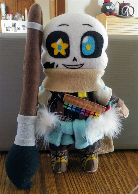Underfell sans plush inspired by undertale 9 inches tall (unofficial) pocket size!! LadyDeath — Holy moly!! Ink is finally done 😃 (so many...