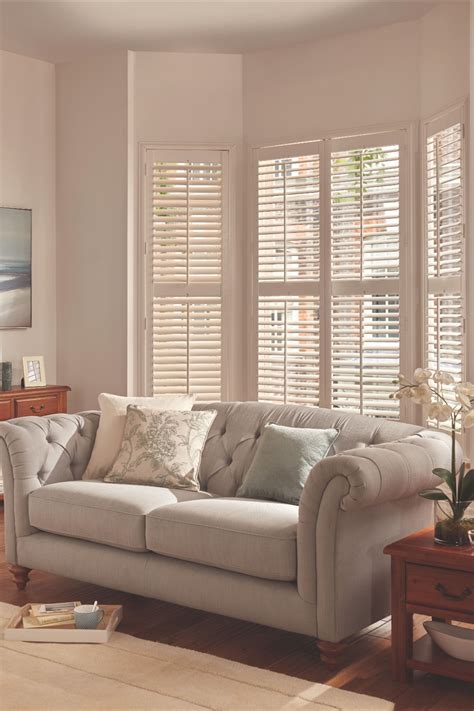 Depth refers to how much space there is within a how to measure for traditional bay windows. Bay Window Shutters in 2020 | Bay window living room, Open ...