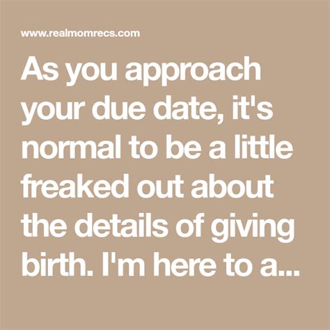 We all know the amount due. As you approach your due date, it's normal to be a little ...