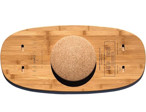 Made of premium bamboo and durable aluminum. This surfing standing desk board imitates riding the waves