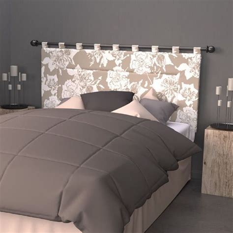 Dimensioni del cuscino per testata del letto imbottito aéri: Testata letto (160 cm) Sofia Tortora - Biancheria da letto - Eminza