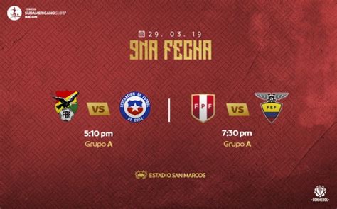 Blog dedicado a la guerra del pacífico, que enfrentó a perú, chile y bolivia en 1879. Sudamericano Sub17|Bolivia vs Chile - Perú vs Ecuador ...