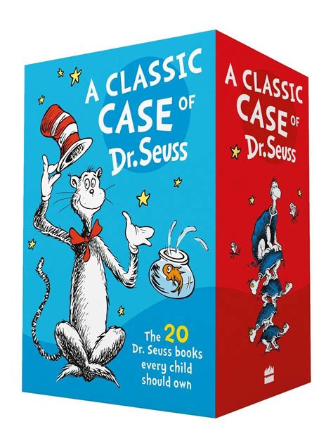 Seuss (and others that he wrote but did not illustrate, including some i love cat in the hat series which is very educational so i purchased this set for my 4 years old. A Classic Case of Dr. Seuss Box Set ~ Multiple-item retail product, slip-cased ~ Dr Seuss | Dr ...
