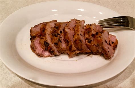 Put the pork tenderloins on a board and, using a sharp knife, carefully trim off as much excess fat and sinew as possible. Judy Cooks - Herbed Pork Tenderloin - Flavor in the Fast Lane!