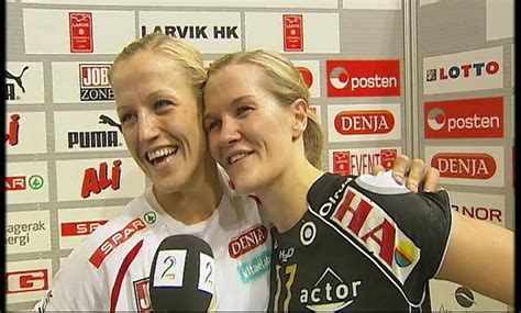 Among her achievements as club player are national championships, a silver medal in the ehf women's cup winners' cup. Heidi og Lise Løke.