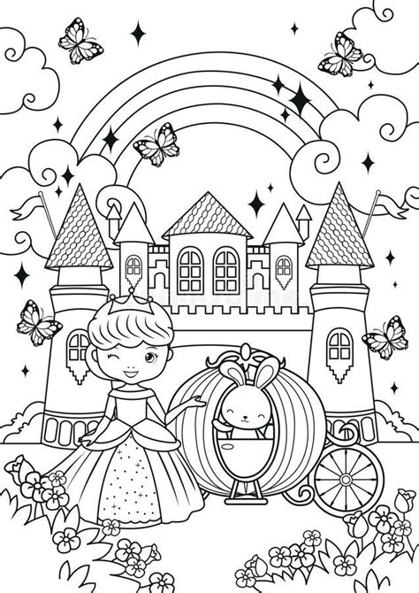 Showing 12 colouring pages related to princess castle. Pin by Ricardo Wahyudi on Coloring pages in 2020 ...