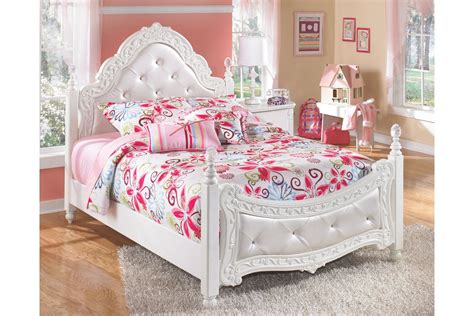 Find stylish home furnishings and decor at great prices! Exquisite Twin Poster Bed | Ashley Furniture HomeStore ...