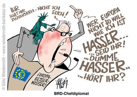 Porträt cartoon karikatur skulpturen plastiken steinmetzhandwerk holzschnitzerei reliefs bilder gemälde. Karikatur+Cartoon+Satire+Politik+Wirtschaft+Zeichnung ...