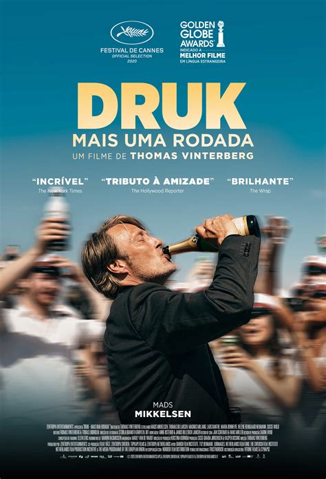 'another round' directed by danish auteur thomas vinterberg is coming to uk cinemas on 20th november 2020 and studiocanal have released a new trailer and poster for it. Druk - Mais uma Rodada | Another Round (Thomas Vinterberg) | Crítica