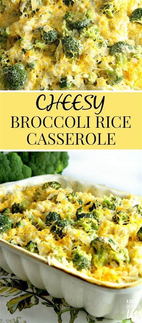 I think in the future i would try this recipe with shredded potatoes rather than rice, just for the texture. Cheesy Broccoli Rice Casserole Recipe - Cucina de Yung