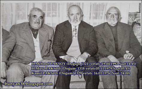 Paksoy teknik hizmetler ve tic.ltd.şti. PAKSOYLAR (H.Mehmet PAKSOY - H.Musa PAKSOY - Kamil PAKSOY)