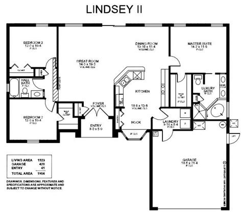 ✨ our functional ashwood plan has 3 of the 4 bedrooms off a long arched entry leading to a formal dining and open concept family room with lots of natural light. Pin from Highland Homes This is the best (With images ...