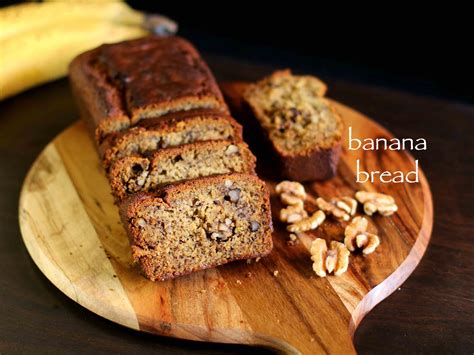 Eggless banana bread | moist and soft banana bread is a popular american quick sweet bread made of mashed bananas, which rises with the help of baking powder instead of yeast. banana bread recipe | eggless banana bread recipe | vegan ...