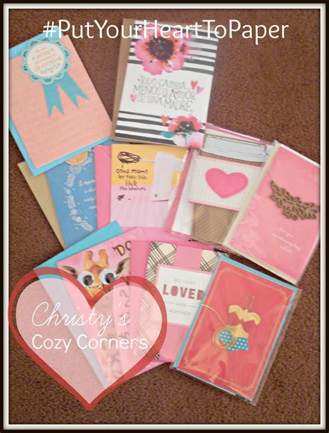 Maybe you would like to learn more about one of these? Mother's Day and Hallmark #PutYourHeartToPaper - Christy's Cozy Corners
