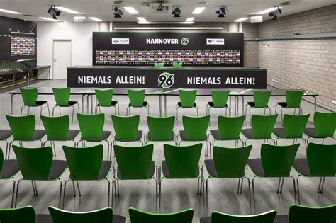 Pressekonferenzraum im pressezentrum (mietzeit 60 minuten inkl. Pressekonferenzraum | HDI Arena