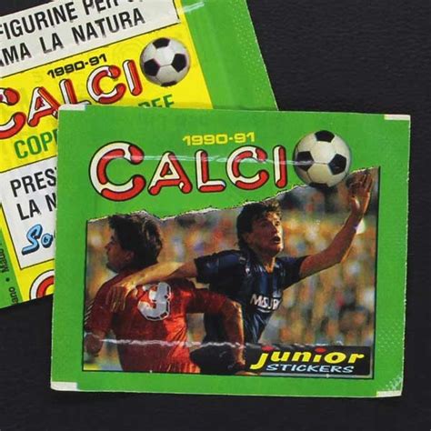 Tantissimi prodotti con sconti fino al 50%. Calcio 1990-91 junior stickers / Panini Sticker Tüte ...