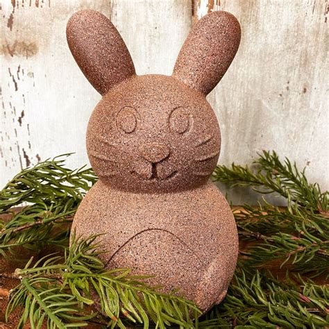 The most common part of the body to exfoliate with a pumice stone is the feet. DIY Stone Dollar Tree Bunny - The Shabby Tree in 2021 ...