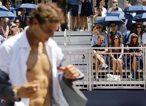 Para mí siempre es especial jugar aquí. Rafa Nadal girlfriend Maria Francisca Perello New York US ...