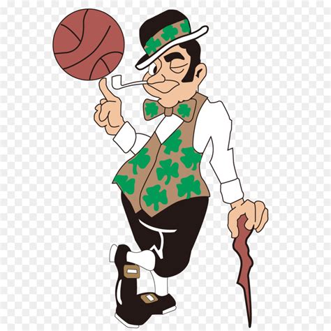 He appears on the logo of the team. Boston Celtics Cartoon Pics