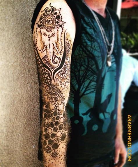 I like henna, semicolon, cross, rose, butterfly, best friend, wrist, chest, couples, finger, flower, skull, anchor, elephant, owl, feather, foot. 50 Ganesh Mehndi Design (Henna Design) - August 2019 ...